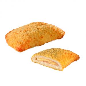 Chicken CORDON BLEU, chopped and shaped
